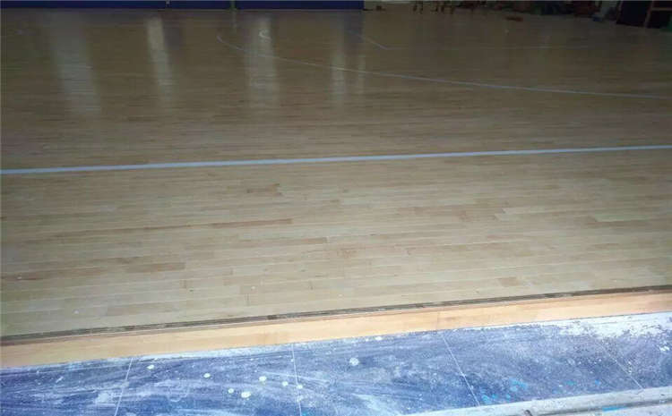 學校籃球場木地板施工技術(shù)方案