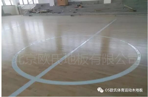 宜昌土門中學籃球木地板鋪設工程案例圖2 宜昌土門中學籃球木地板鋪設工程案例圖2