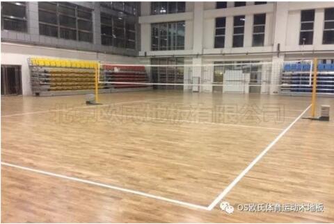 包頭市回民中學(xué)運(yùn)動館木地板案例